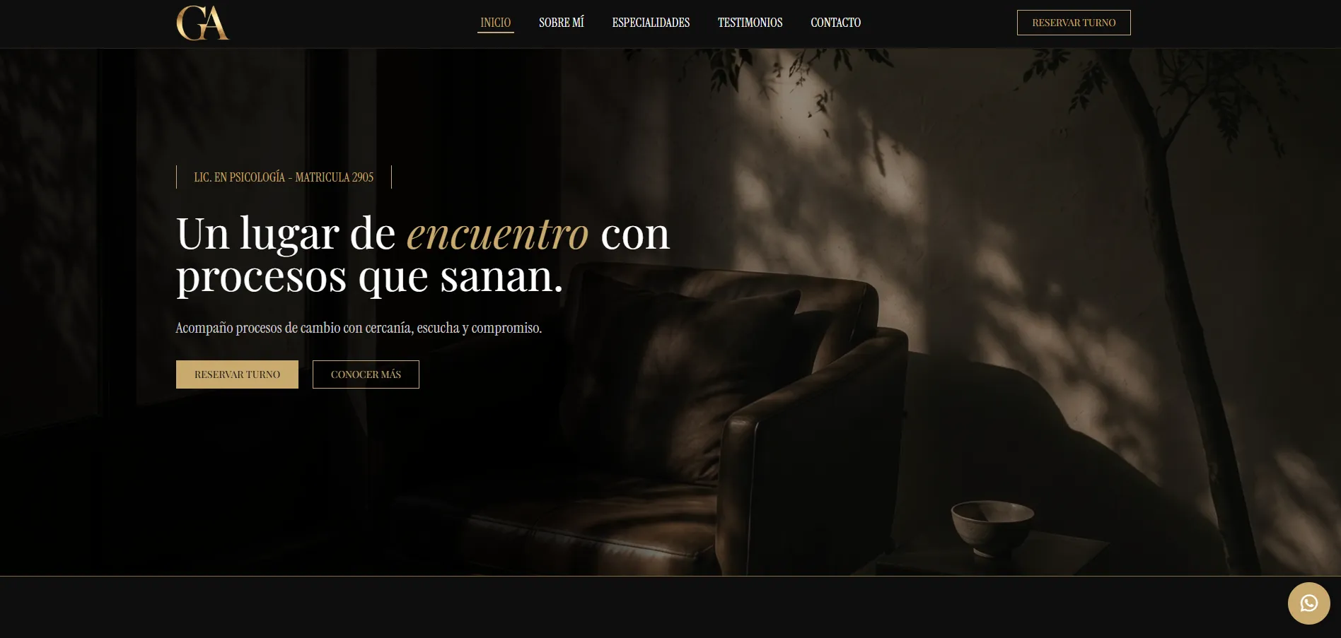 Página web del Lic. Gus Arias